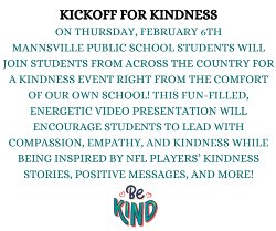 Kickoff for Kindness